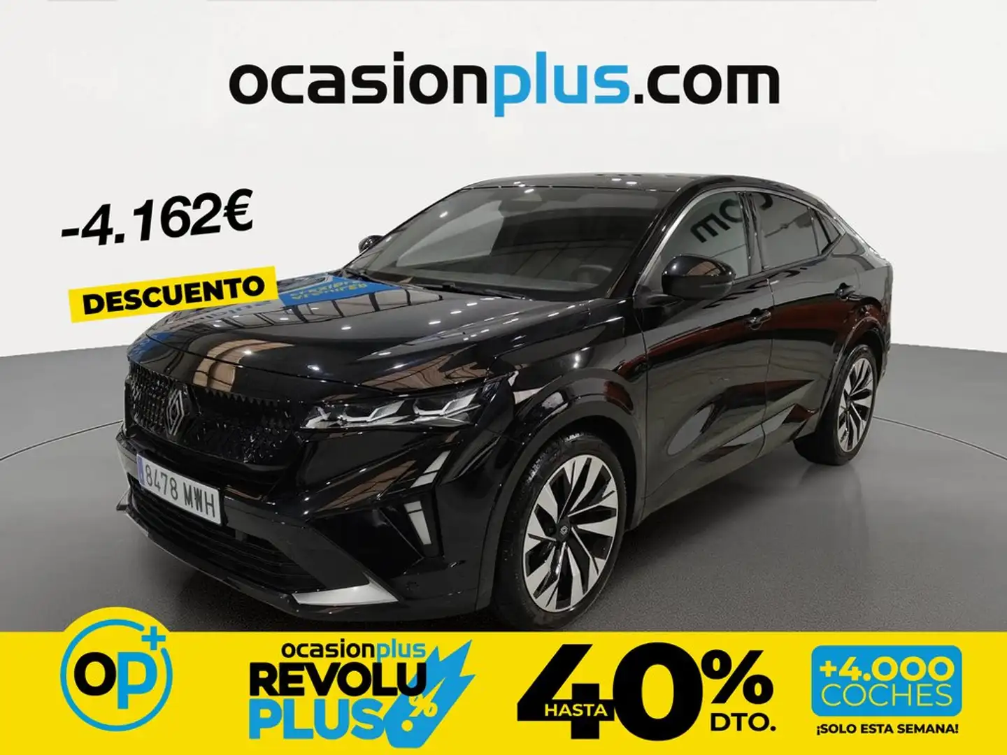 Renault Rafale 1.2 E-Tech Híbrido Techno 147kW Negro - 1