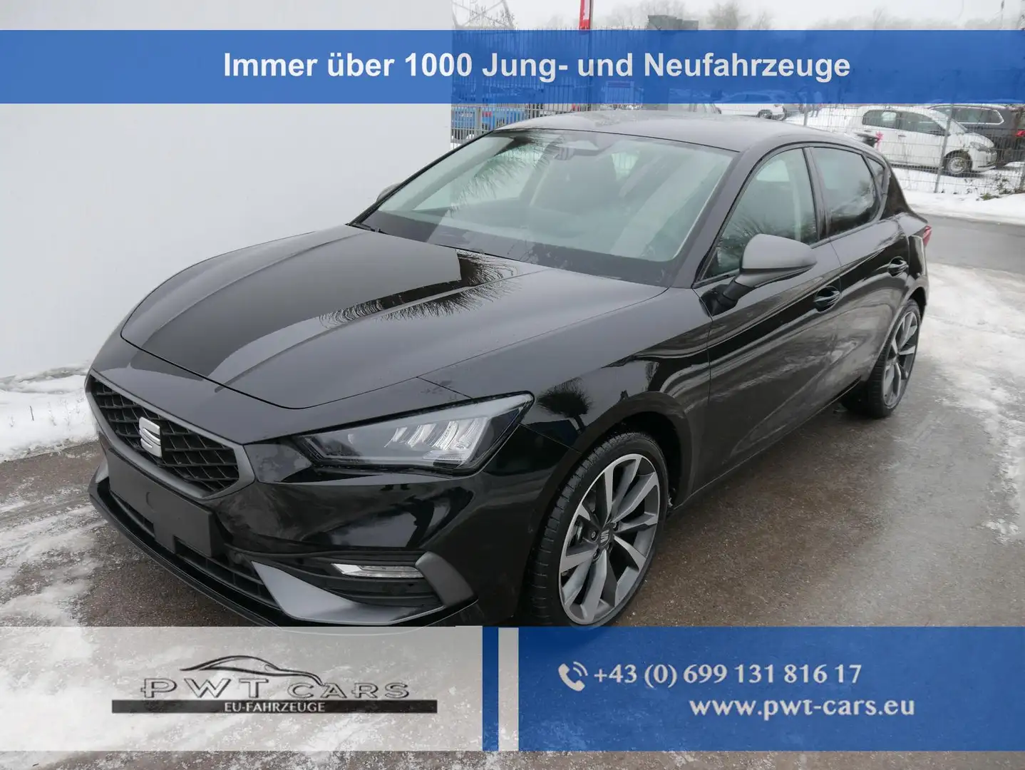 SEAT Leon FR 2.0 TDI DSG*RFK*NAVI*TEMPOMAT*TRAVEL ASSIST*... Schwarz - 1