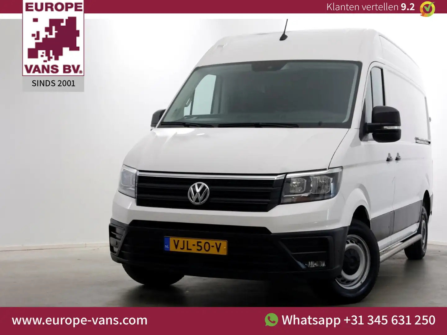Volkswagen Crafter 35 2.0 TDI 140pk L3H3 (L2H2) Comfortline 2x Schuif Wit - 1