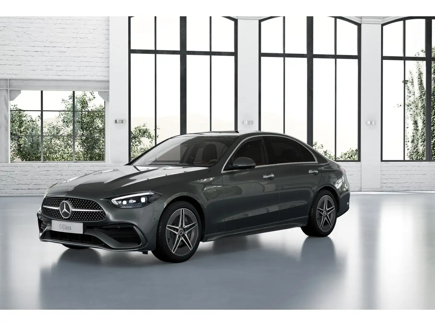 Mercedes-Benz C 300 e *AMG Line, Digital Light, Fahrassistenz-Paket Pl Grau - 2