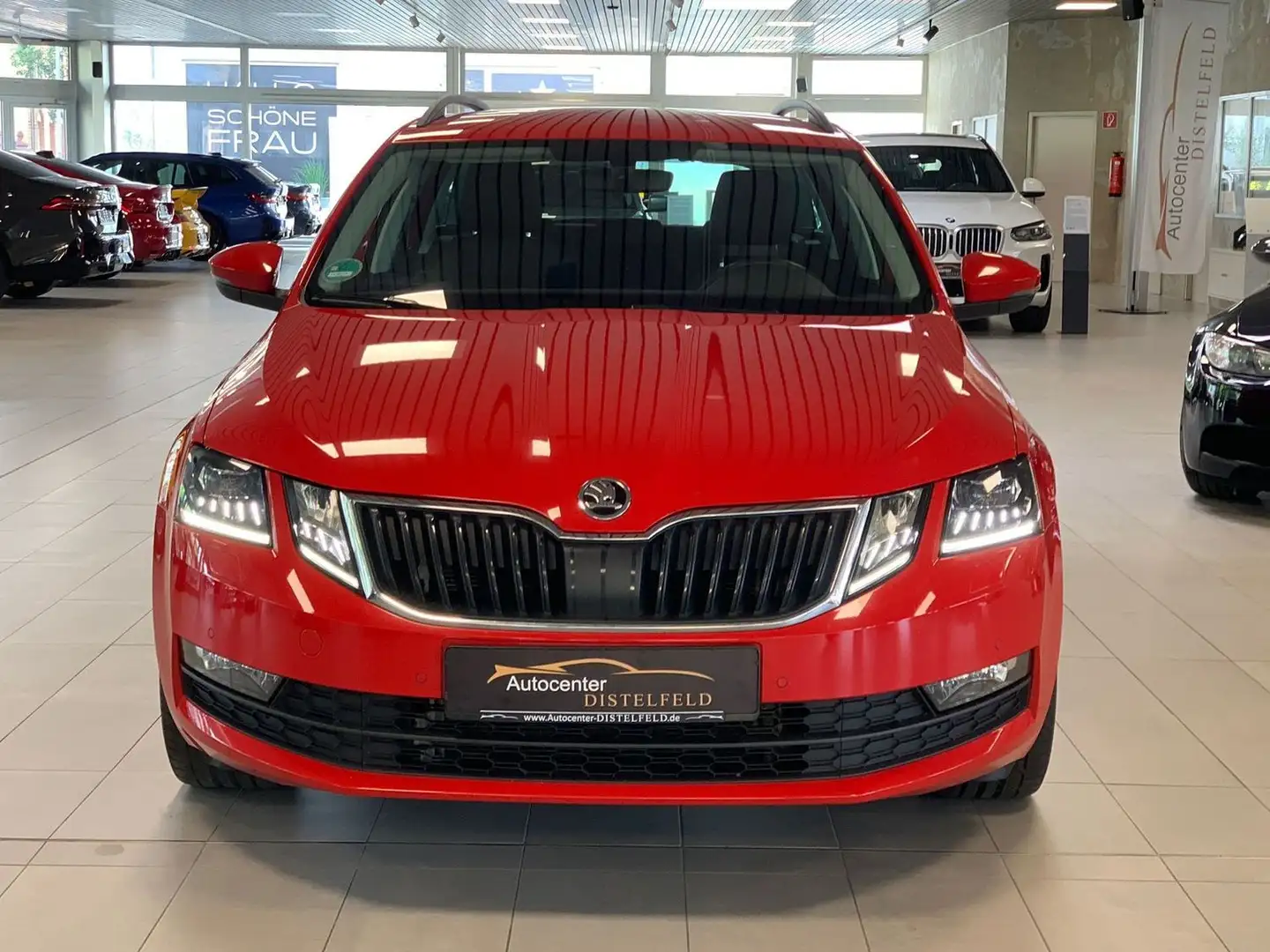 Skoda Octavia 2,0 TDI Soleil Kamera AHK 1.Hd. Scheckheft Rot - 2