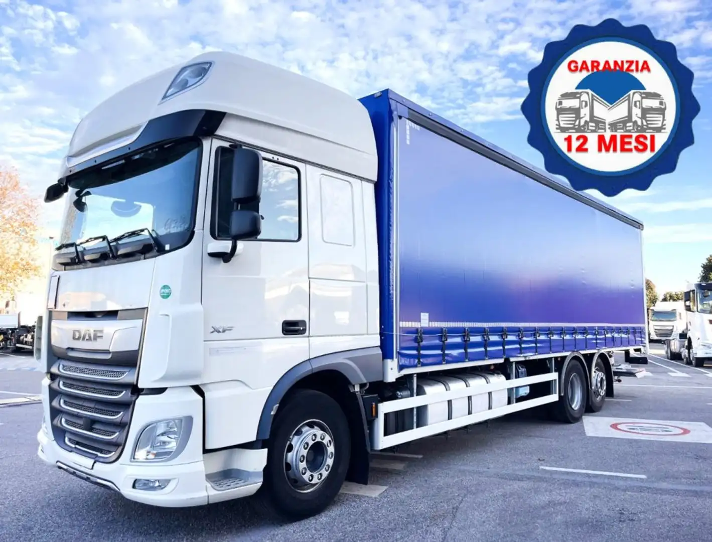 DAF XF 106/45 centina + sponda Bianco - 1