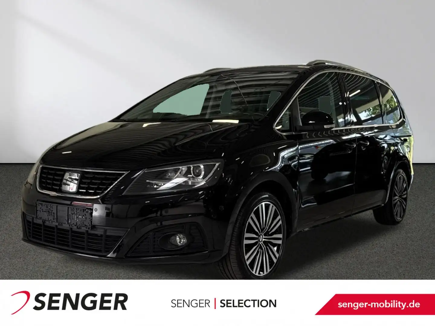 SEAT Alhambra XCELLENCE 1.4TSI Navi Xenon Pano 7Sitze Noir - 1