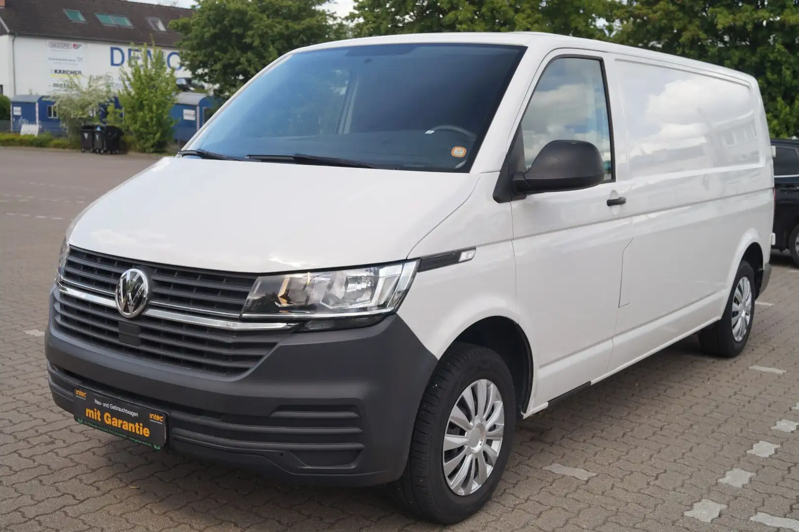 Volkswagen T6 Transporter Kasten Lange Anhänger Weiß - 1