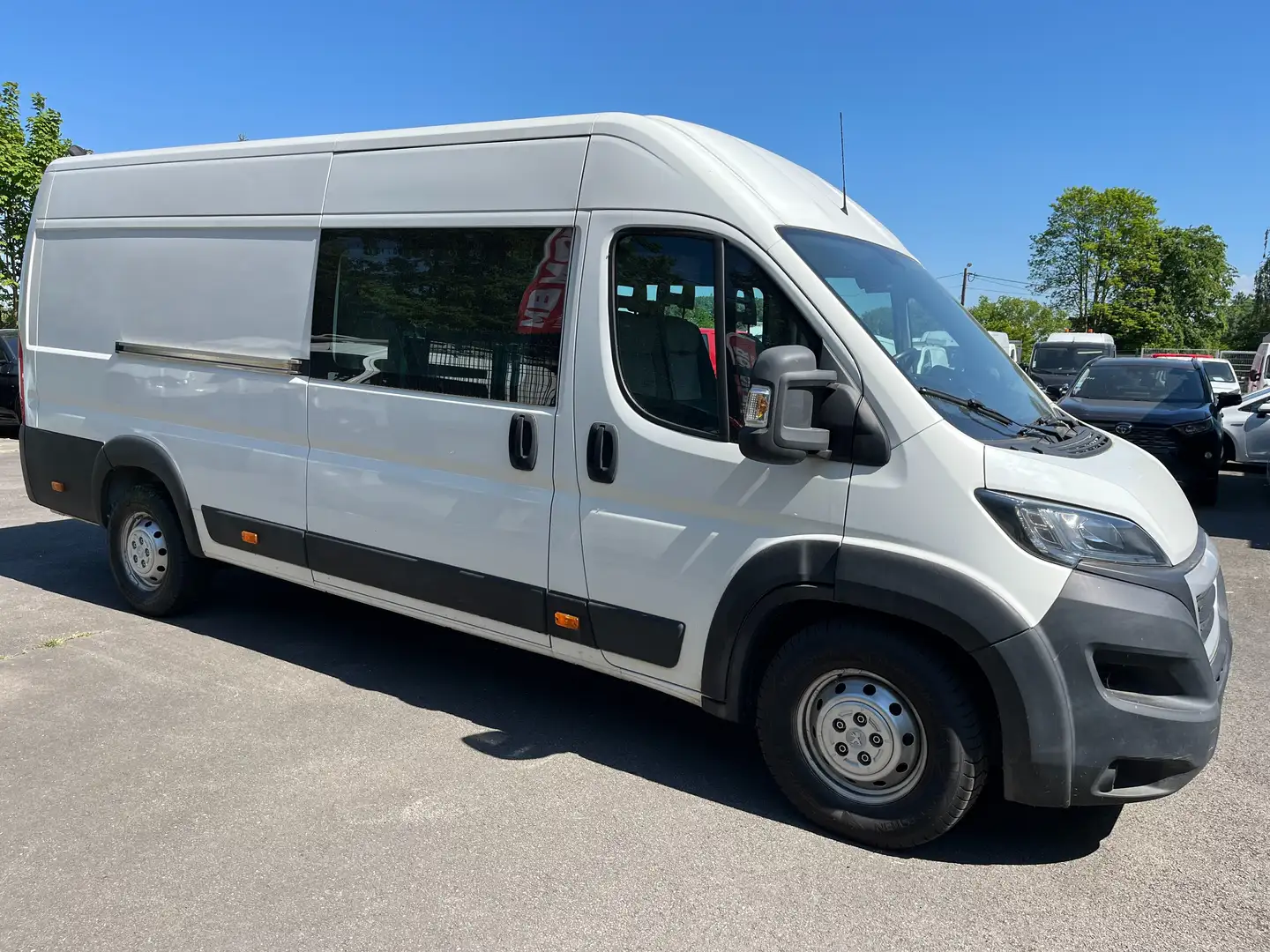 Peugeot Boxer 2.0 DUBBLE CABINE 6PL L4H2 NETO18900€+BTW/TVA Blanc - 2