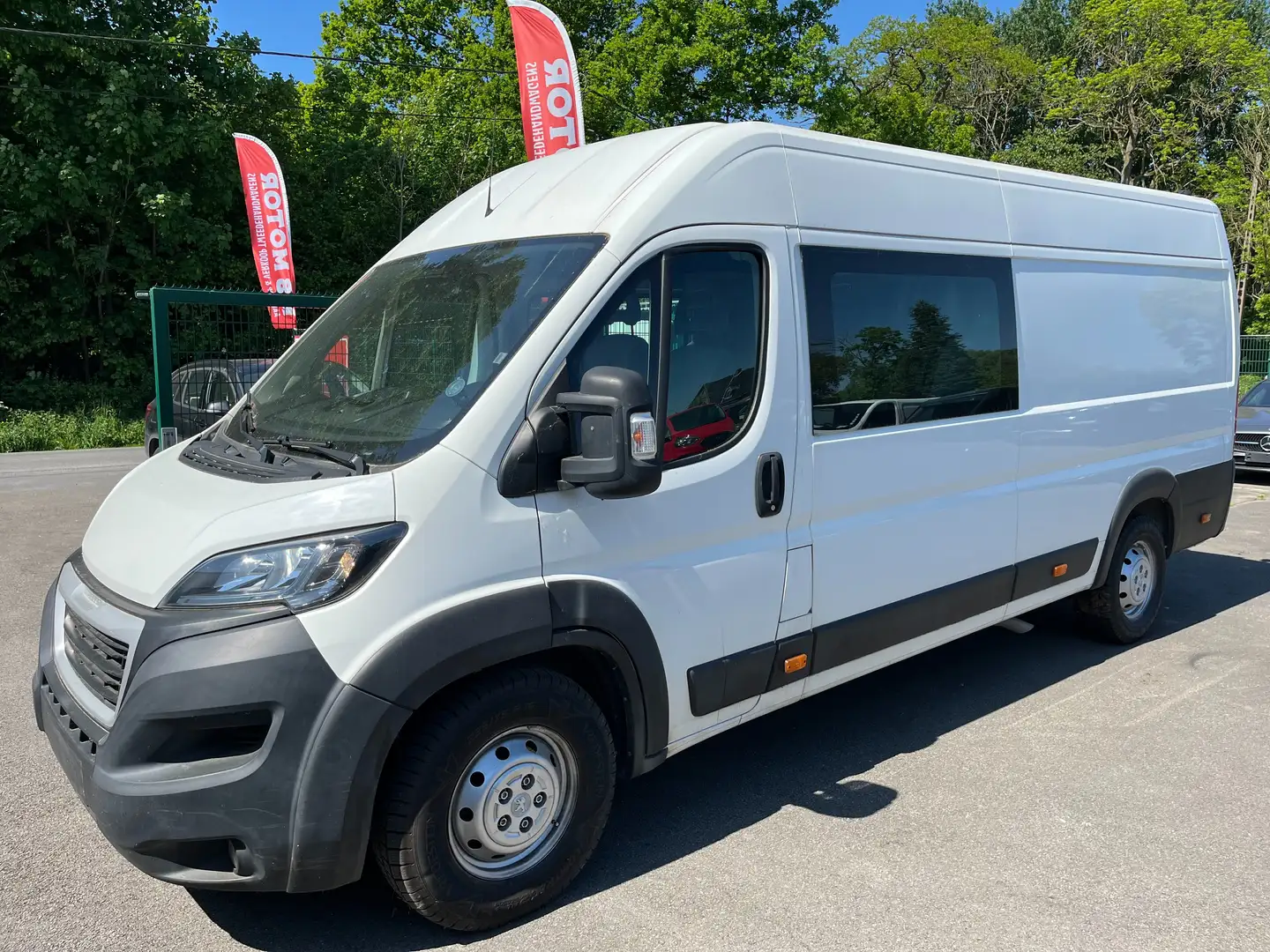 Peugeot Boxer 2.0 DUBBLE CABINE  L4 20579€+BTW/TVA Wit - 1