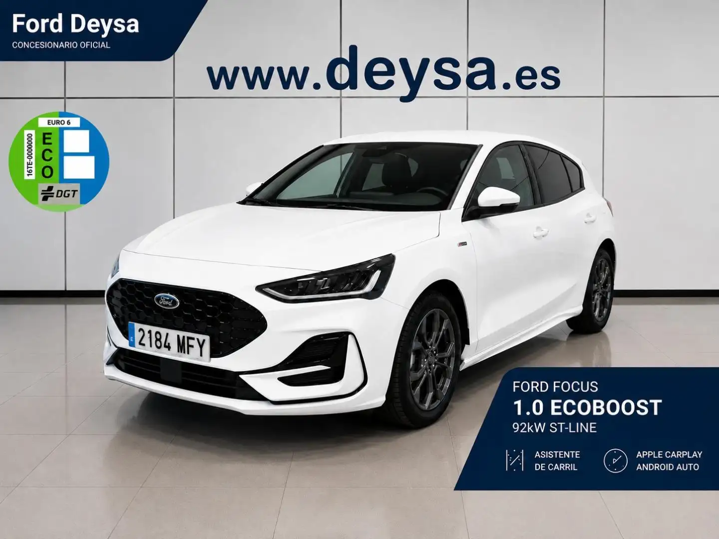 Ford Focus 1.0 Ecoboost ST-Line 125 Blanco - 1