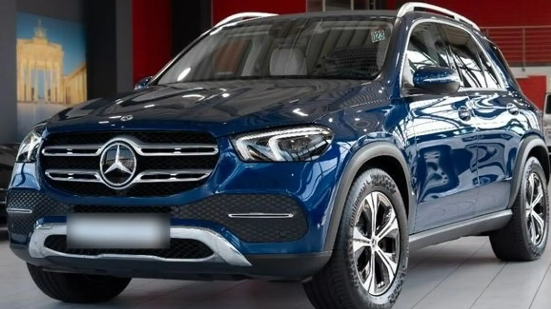 Mercedes-Benz GLE 350 350de 4Matic Aut. Azul - 2