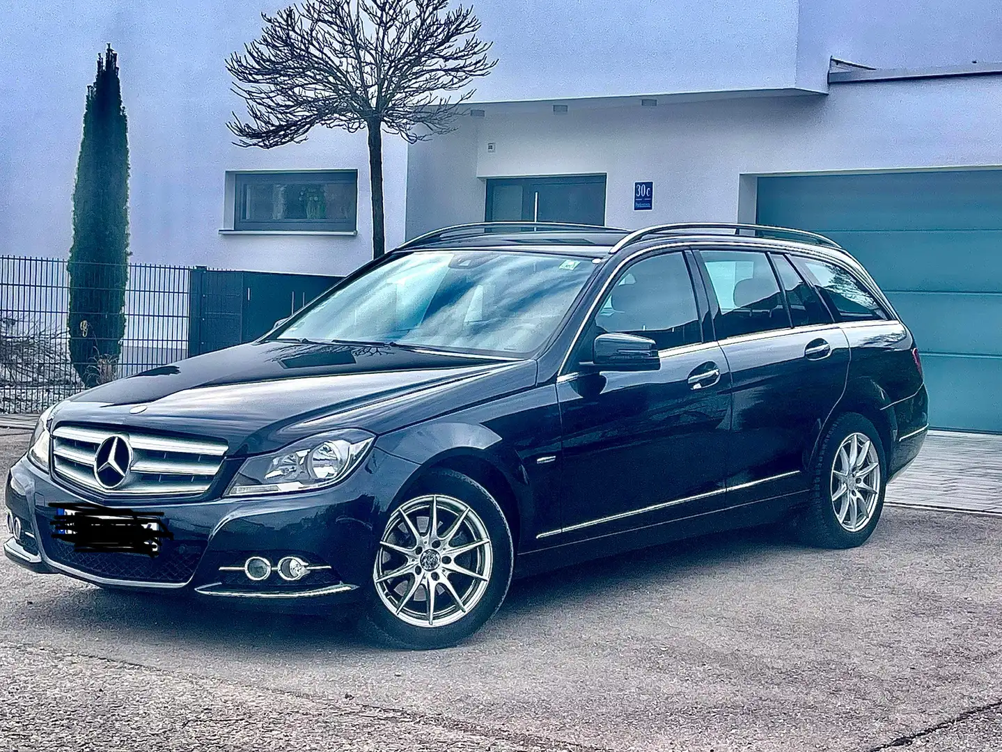 Mercedes-Benz C 200 T CDI Avantgarde BlueEfficiency S 204 2011 Azul - 1