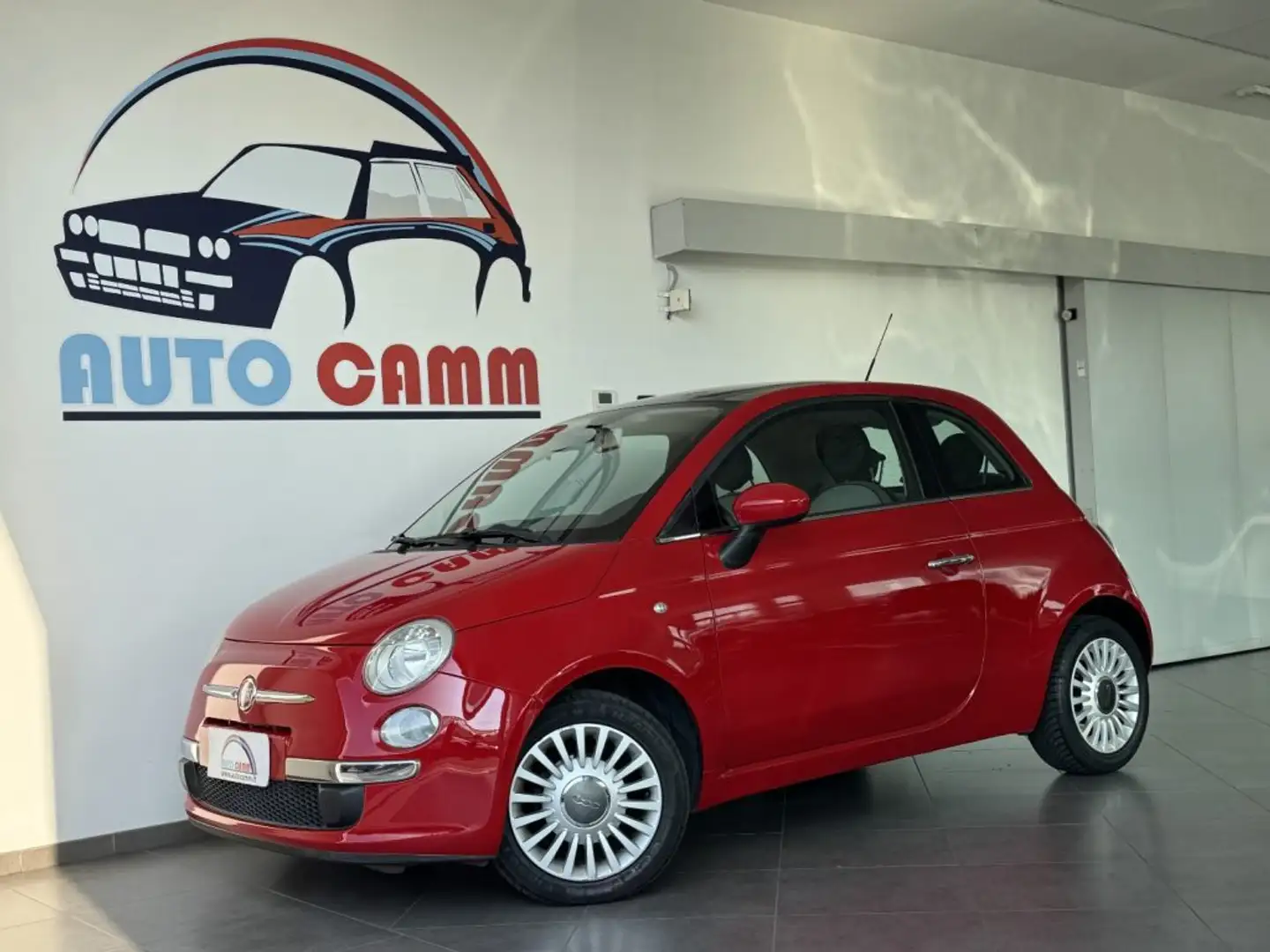 Fiat 500 1.2 69cv Lounge UNICOPROPRIETARIO Rosso - 1