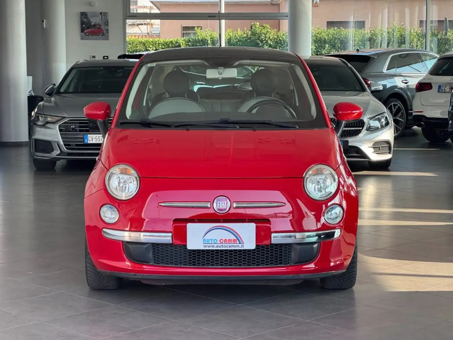 Fiat 500 1.2 69cv Lounge UNICOPROPRIETARIO Rosso - 2