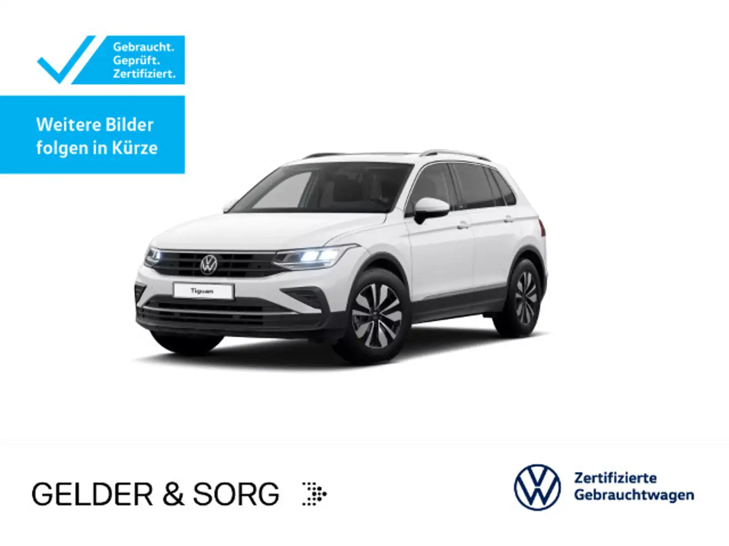 Volkswagen Tiguan Life 1.5 TSI Pano*Stand*AHK*RFK*ACC*Navi Weiß - 1