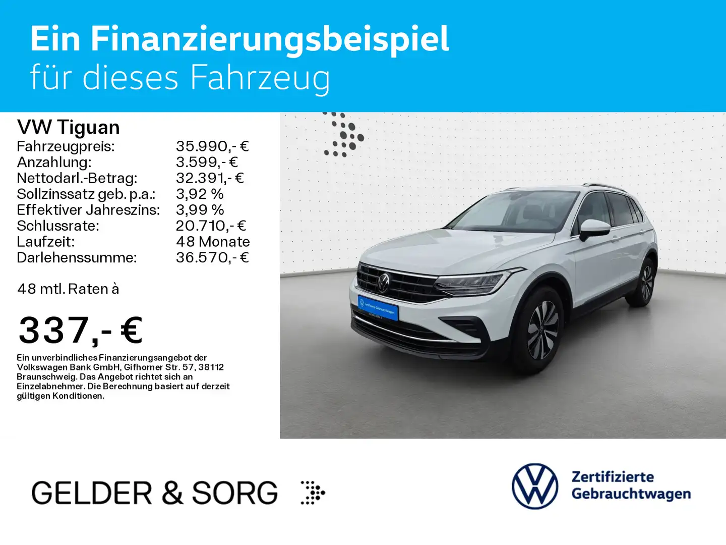 Volkswagen Tiguan Life 1.5 TSI Pano*Stand*AHK*RFK*ACC*Navi Wit - 2