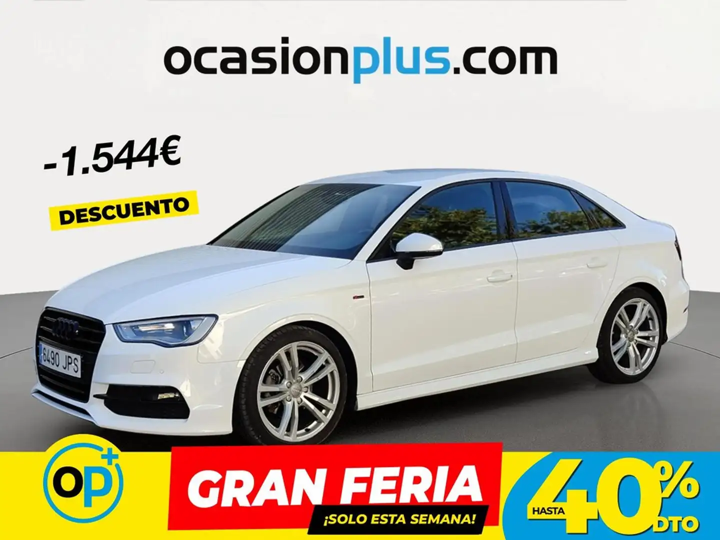 Audi A3 Sedán 2.0TDI CD S line ed. S-T 150 (4.75) Blanco - 1