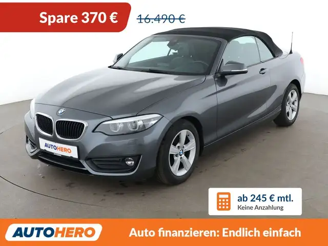 2018 BMW 2 Series in Grey for sale