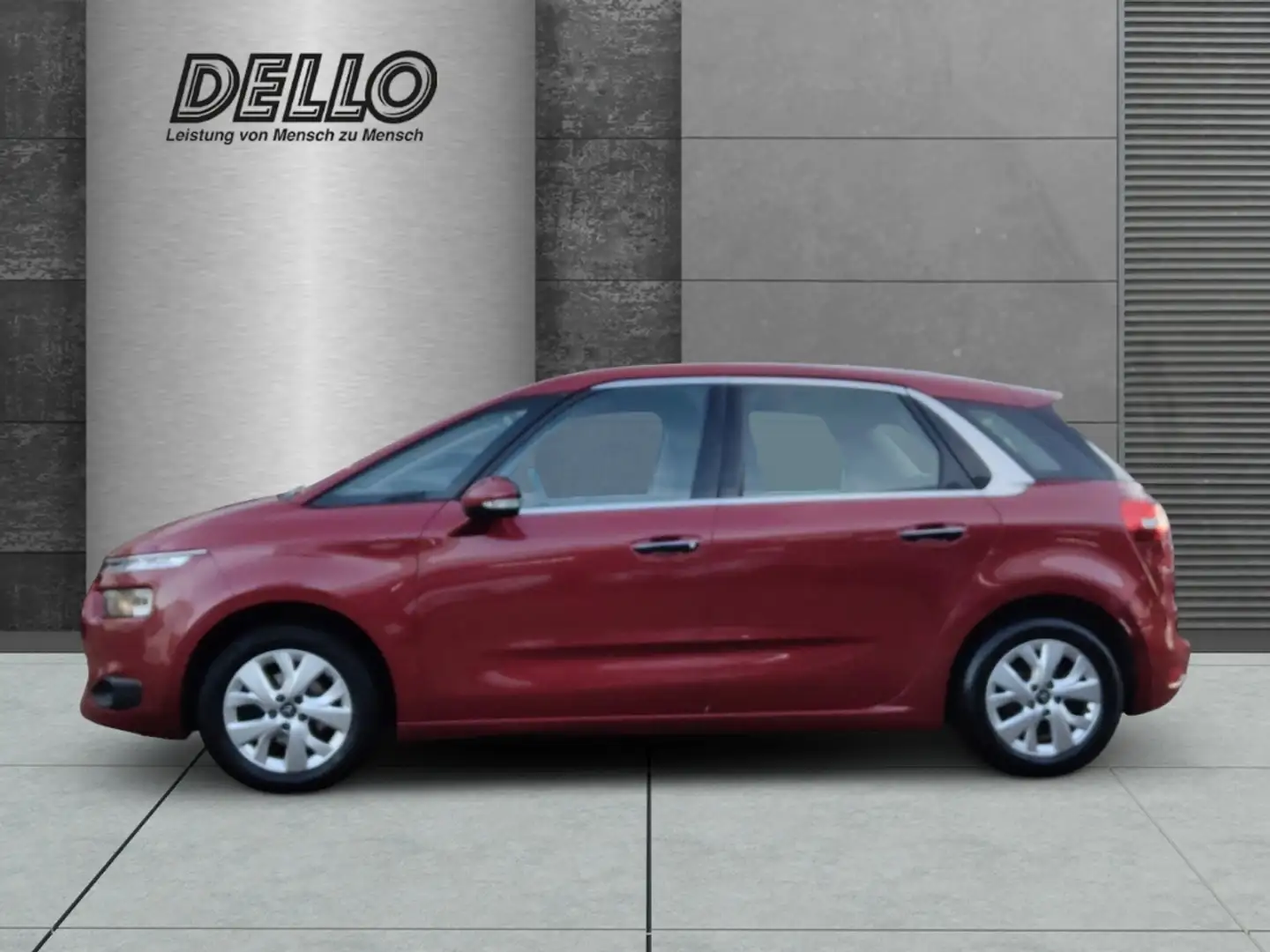 Citroen C4 Picasso Spacetourer Selection 1.2 NAVI+RFK Rot - 2