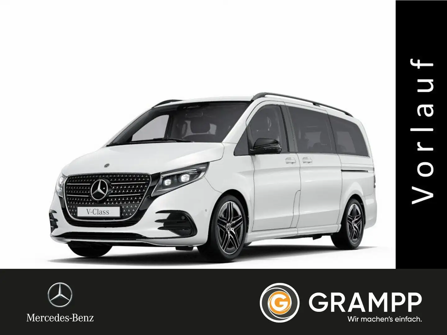 Mercedes-Benz V 300 d 4MATIC AMG*PANORAMA*AHK*AIRMATIC*TISCH* Weiß - 1