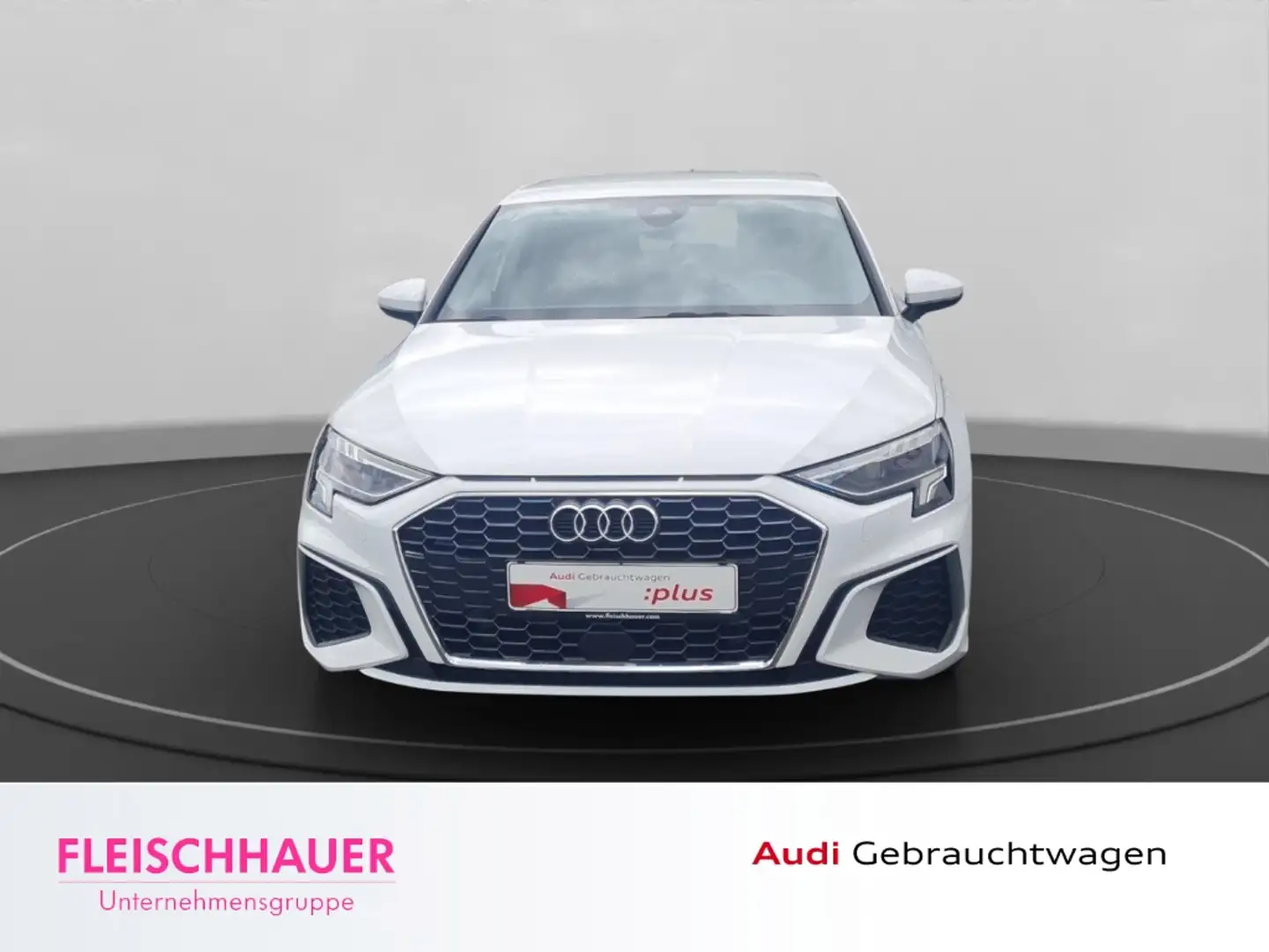 Audi A3 Sportback 40 TFSI e S line  DSG+Navi+LED+CarPlay Weiß - 2