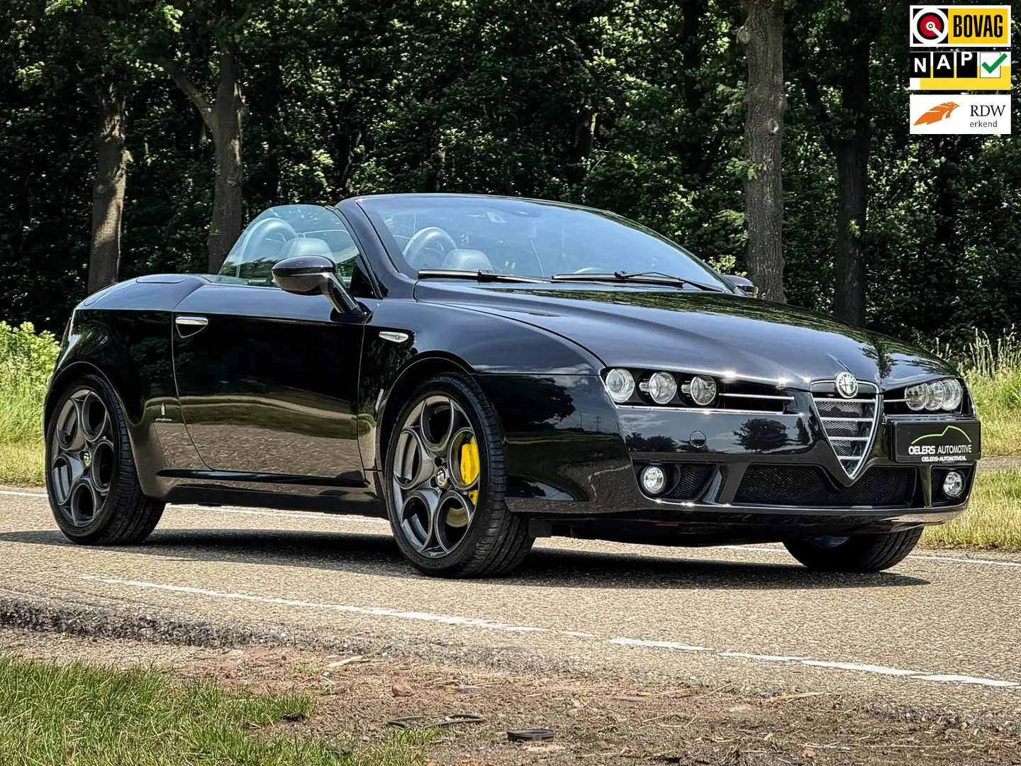 Alfa Romeo Spider 3.2 JTS Q4 Q-Tronic Exclusive | Clima | Leder | Cr Negro - 1