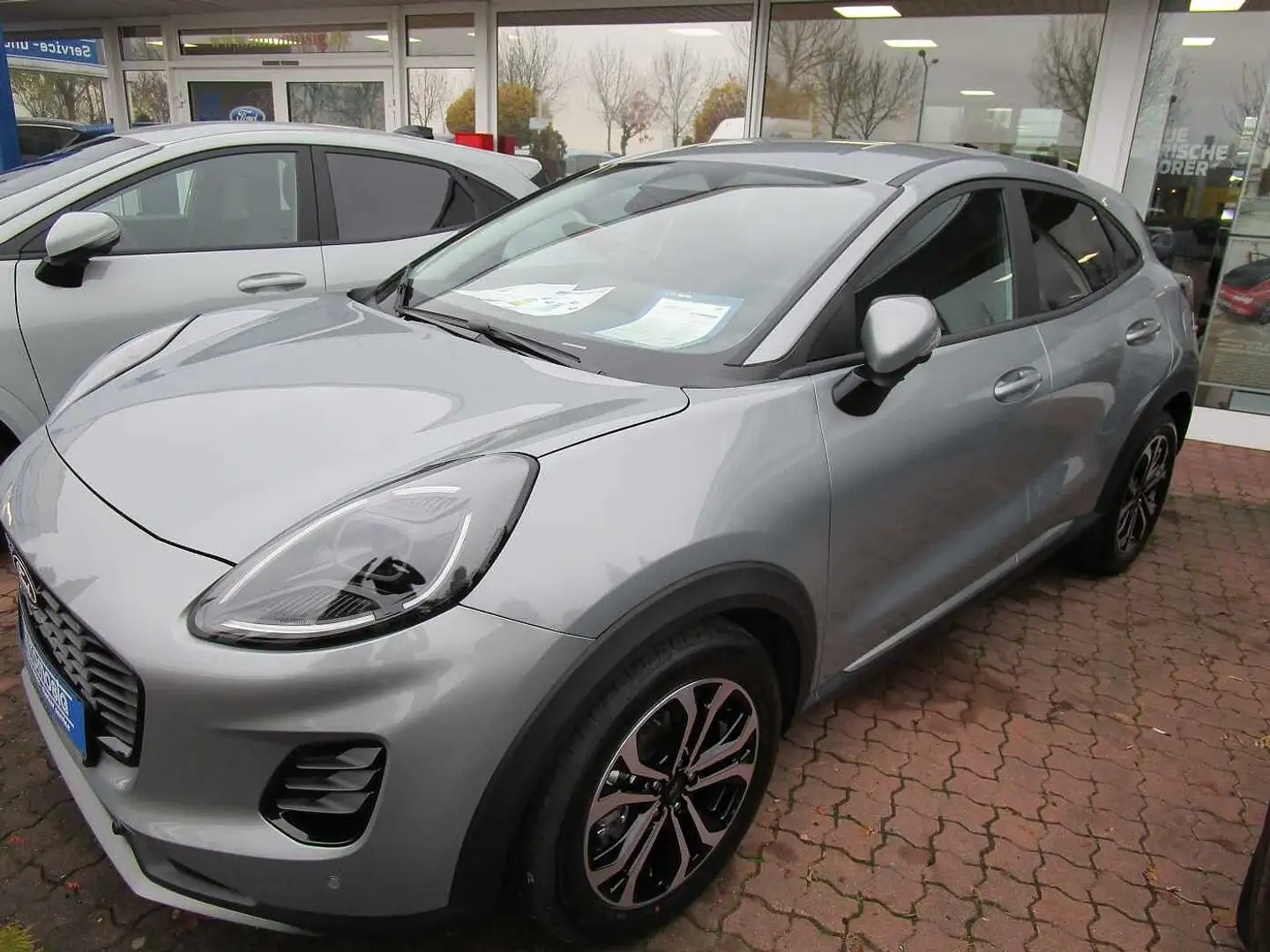 Ford Puma 1.0 EB MHEV TITANIUM/ACC/TWA/360° Kamera Argent - 2