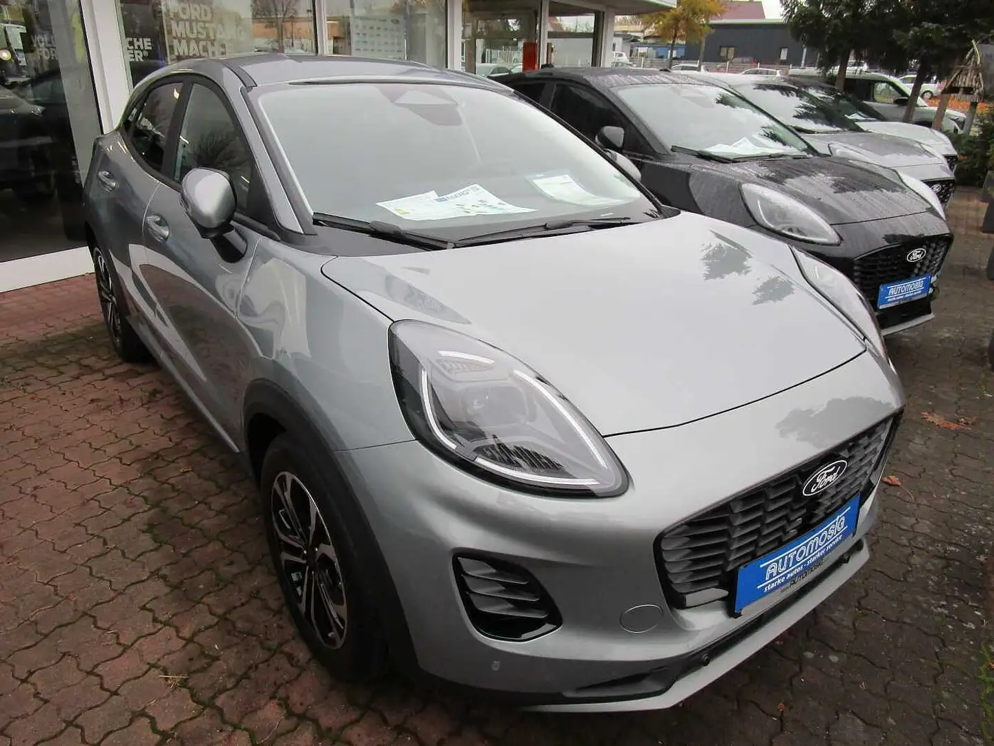 Ford Puma 1.0 EB MHEV TITANIUM/ACC/TWA/360° Kamera Argent - 1