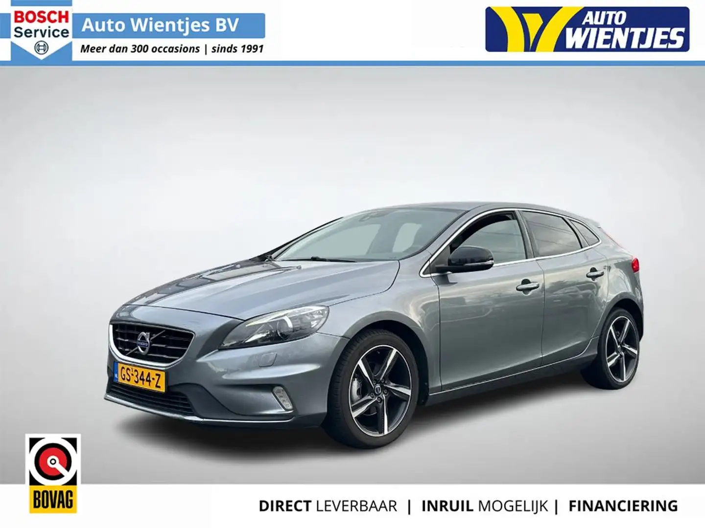 Volvo V40 2.0 D2 | R-Design Business | Navi | Xenon Grijs - 1