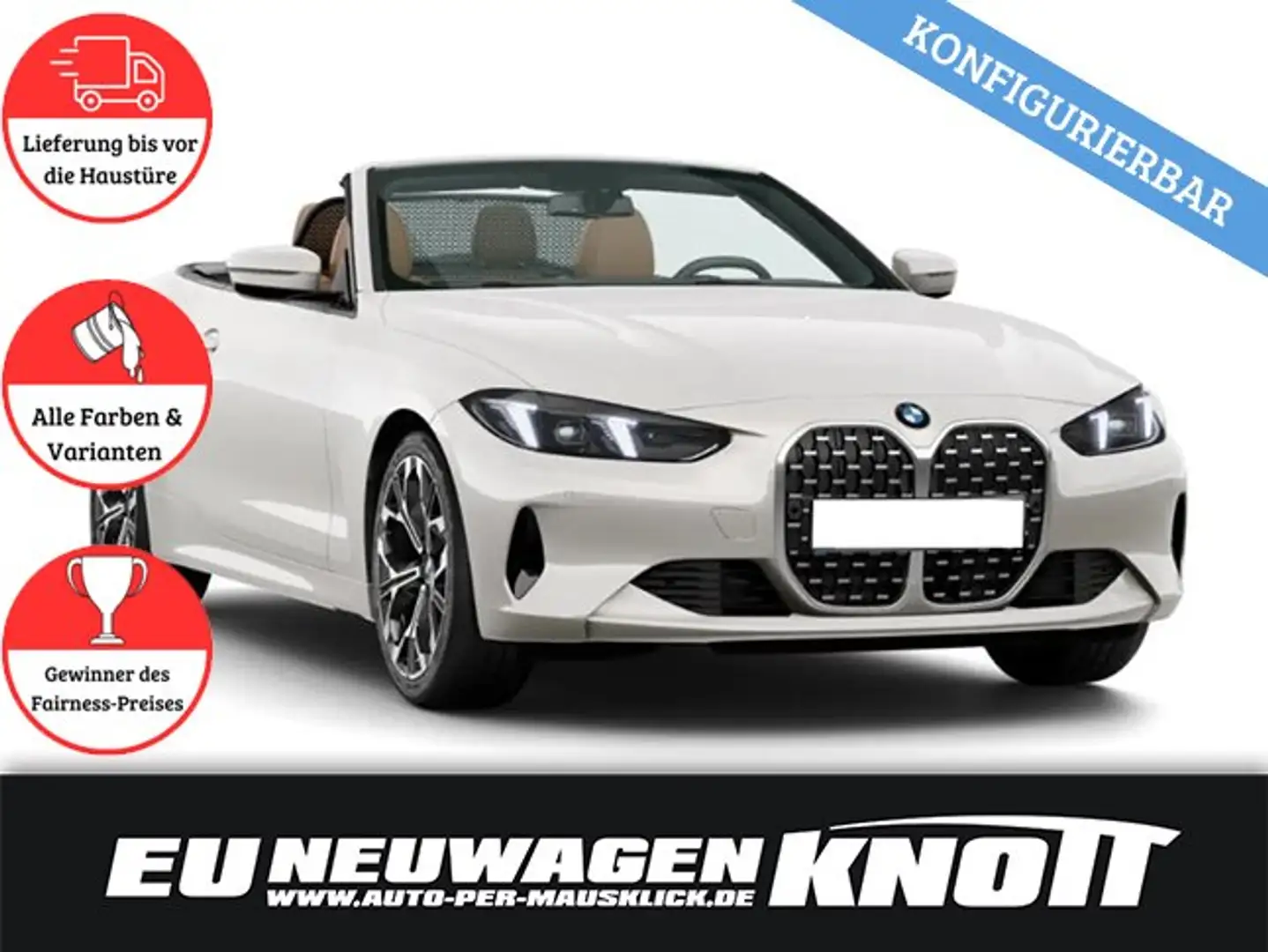 BMW 430 430d Cabrio Navi, LED, Parkass. inkl. Kamera - 1