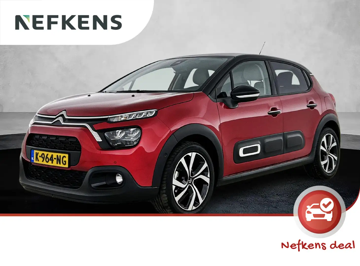 Citroen C3 Shine 110pk Automaat | Lage kilometerstand! | Navi Rot - 1