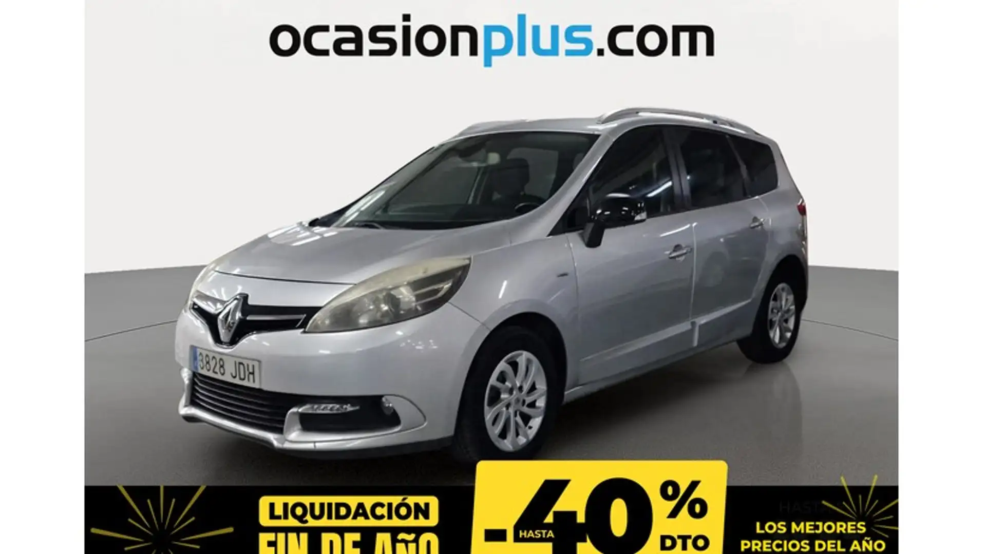 Renault Grand Scenic 1.5dCi Energy Limited 7pl. Argent - 1
