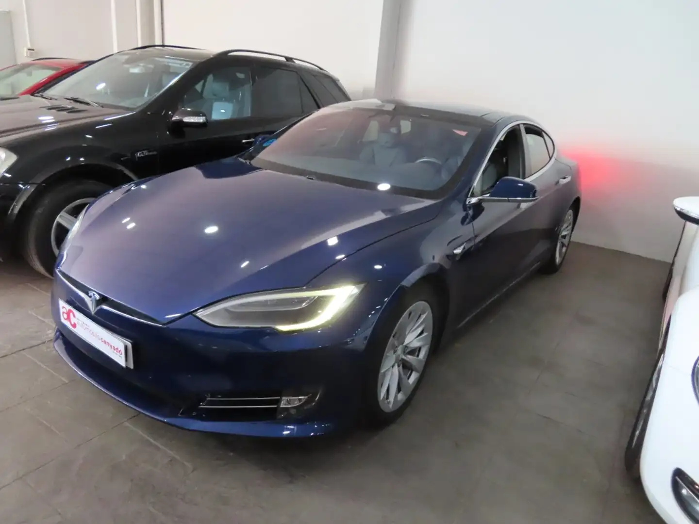 Tesla Model S 100D AWD Blau - 1