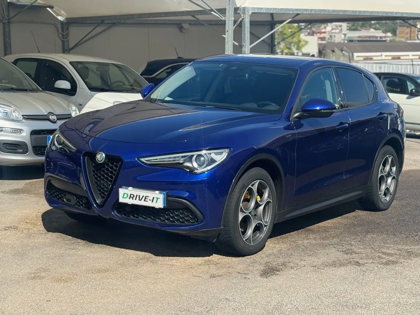 Alfa Romeo Stelvio Stelvio 2.2 t Sprint rwd 190cv auto Bleu - 1
