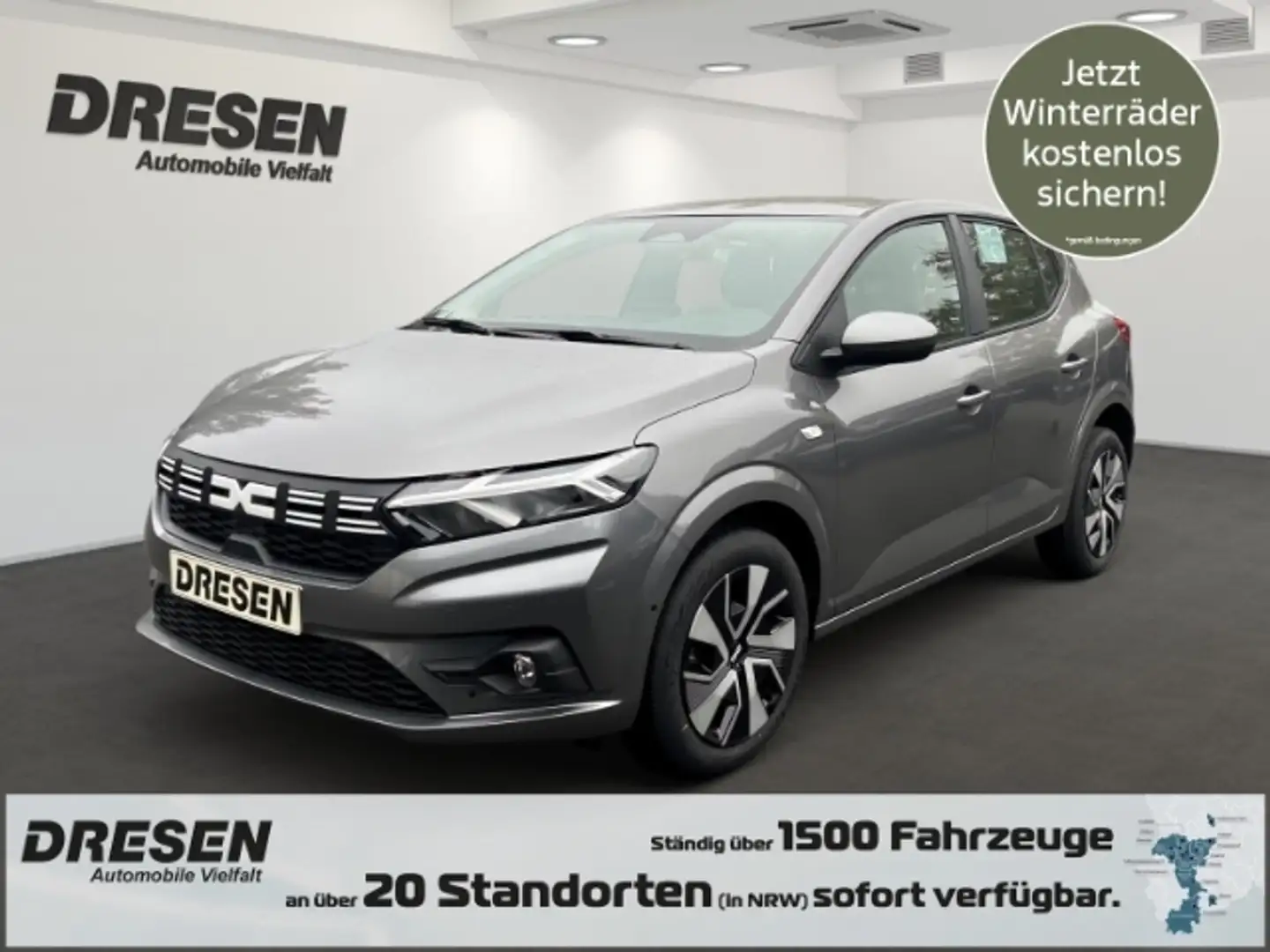 Dacia Sandero TCe 90 CVT Expression KLIMAAUTOMATIK SITZHEIZUNG R Gris - 1