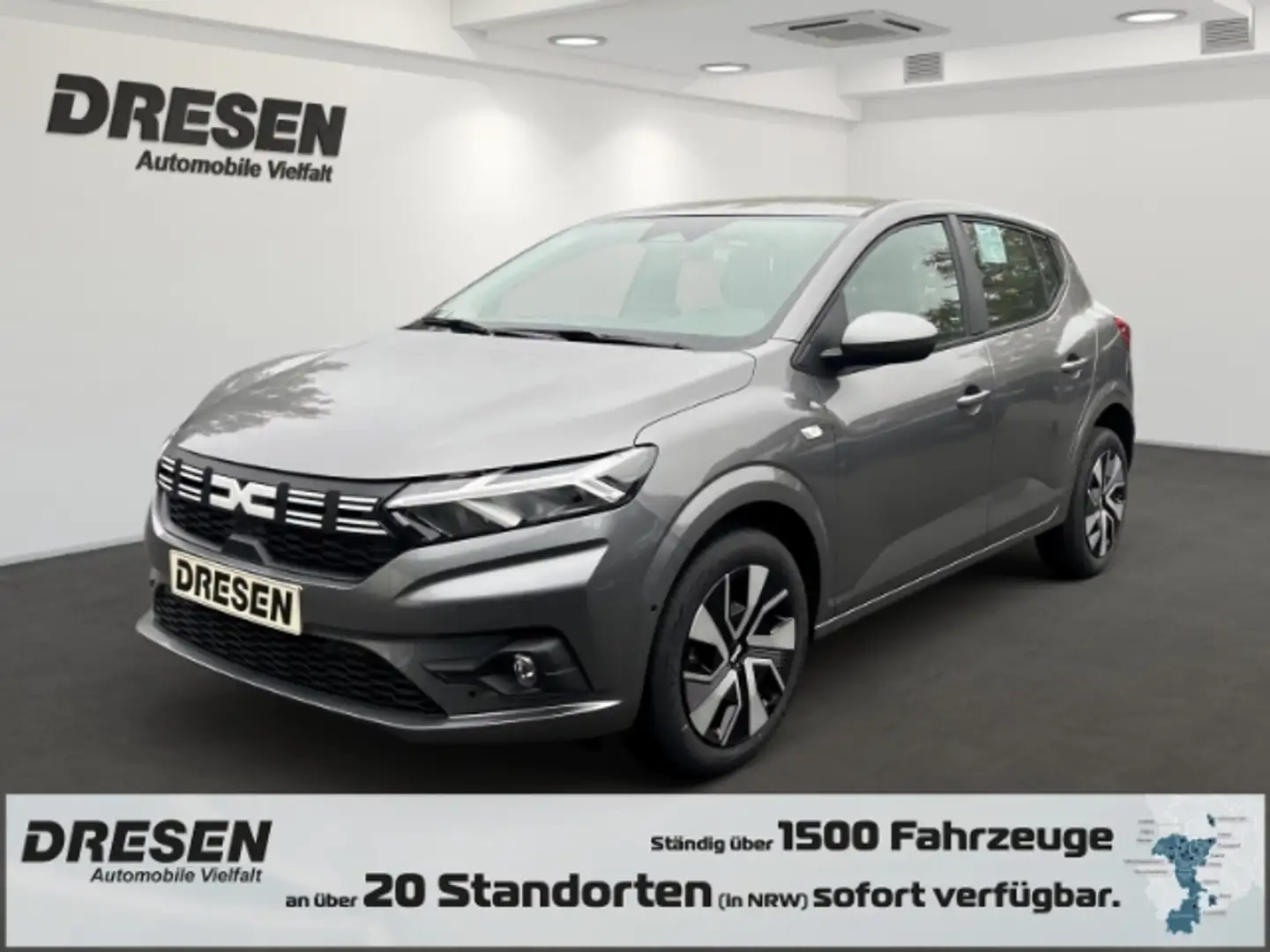 Dacia Sandero TCe 90 CVT Expression KLIMAAUTOMATIK SITZHEIZUNG R Grijs - 1
