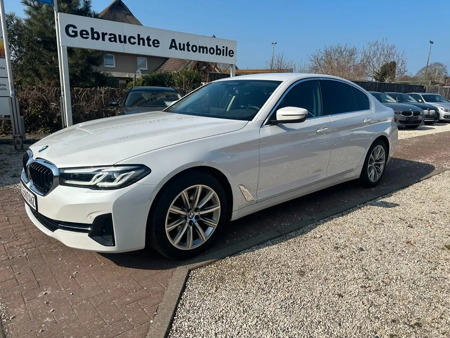 BMW 520 d*G30*HUD*ACC*HIFI*RFK*STANDHZG.* Blanc - 1