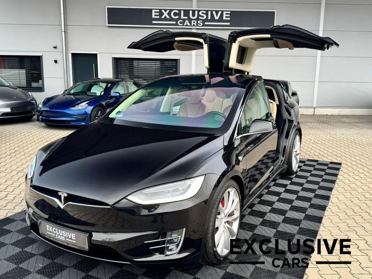 Tesla Model X MODEL X P100D | FREE SUPER CHARGE | ENHANCED AP Schwarz - 1