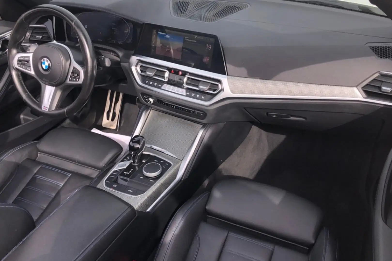 BMW 420 420iA Cabrio Blanc - 2