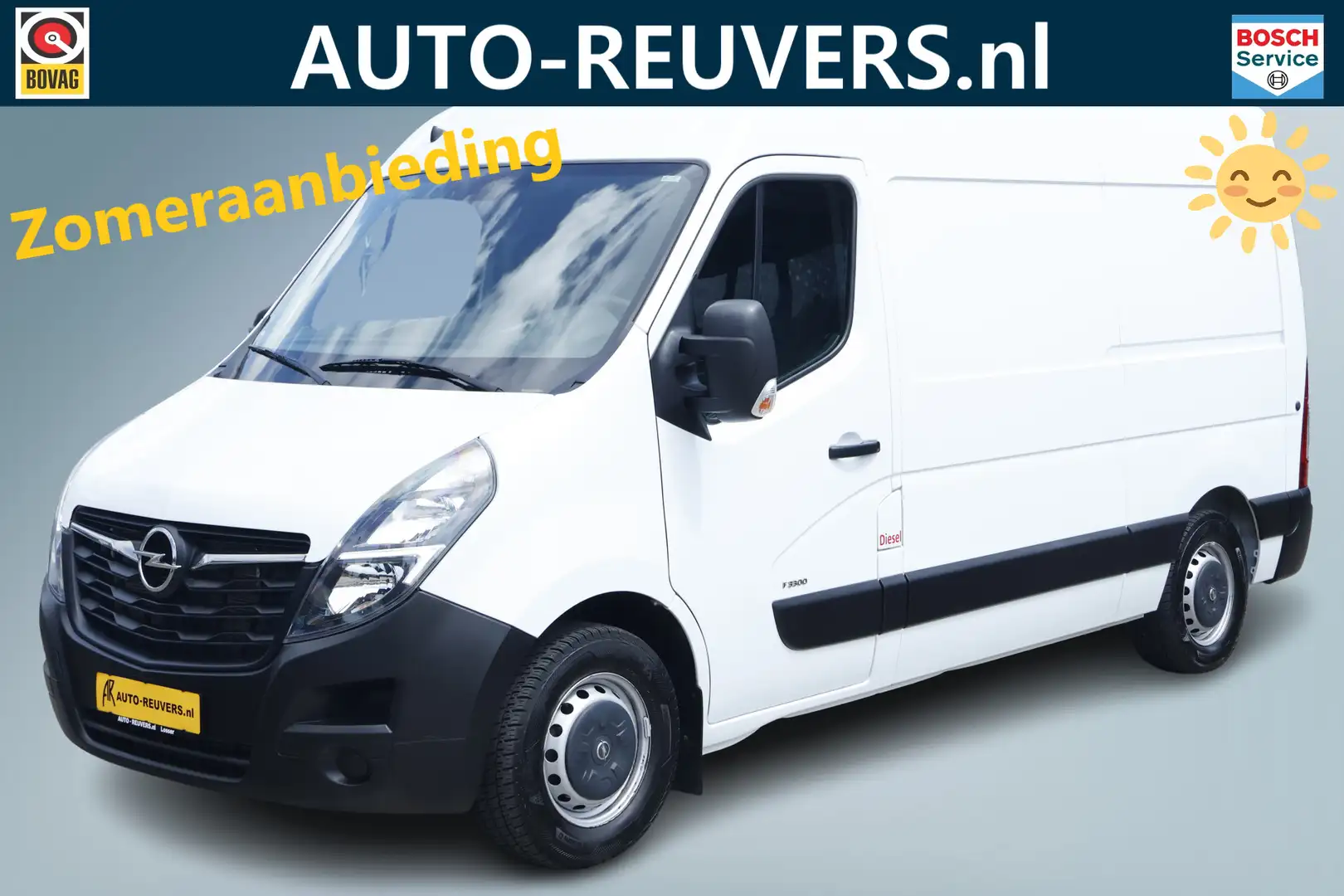 Opel Movano 2.3 Turbo L2H2 / Airco / Bluetooth / Cruisecontrol Wit - 1