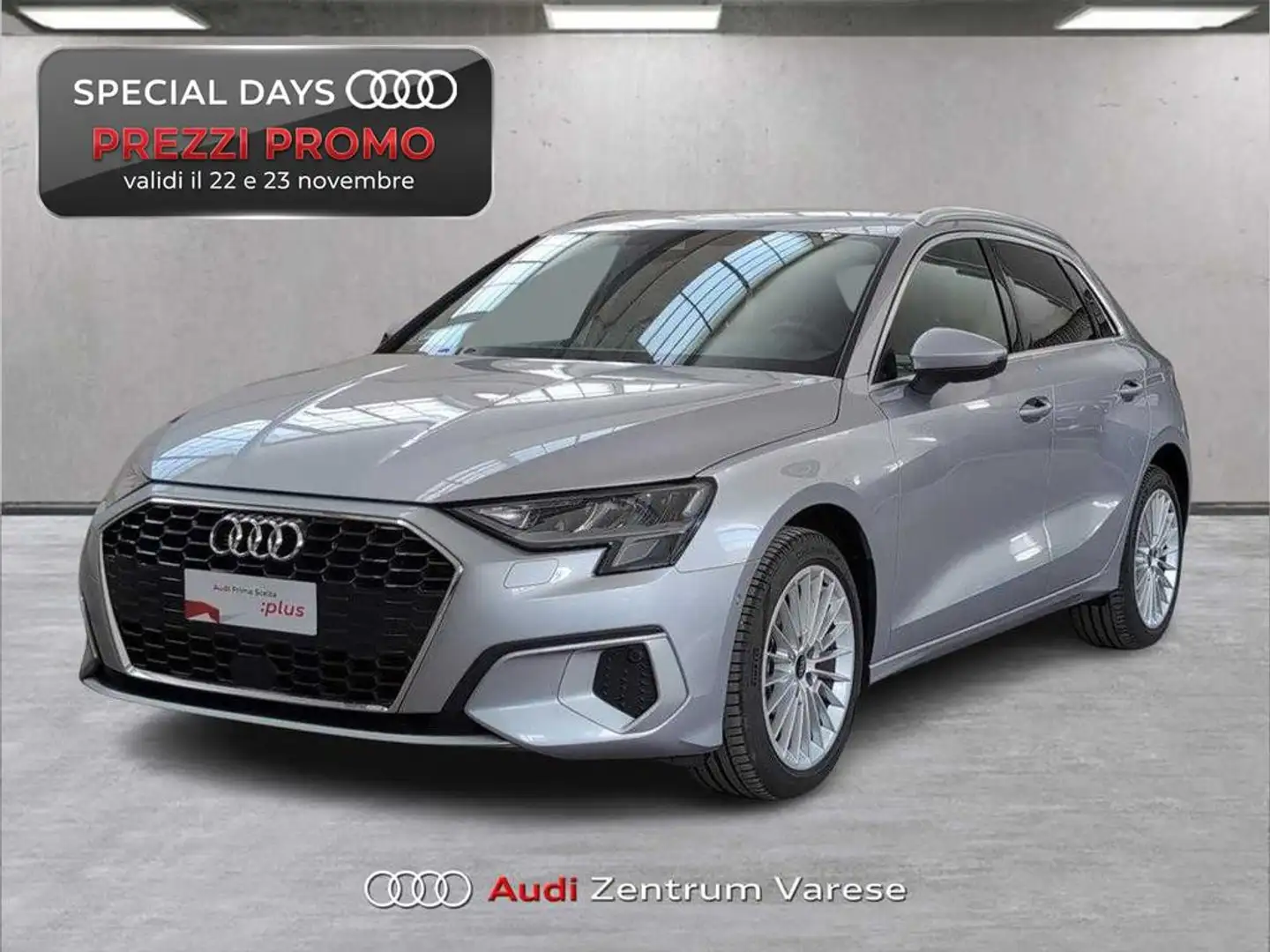 Audi A3 Sportback 35 1.5 tfsi mhev Business Advanced Argento - 1