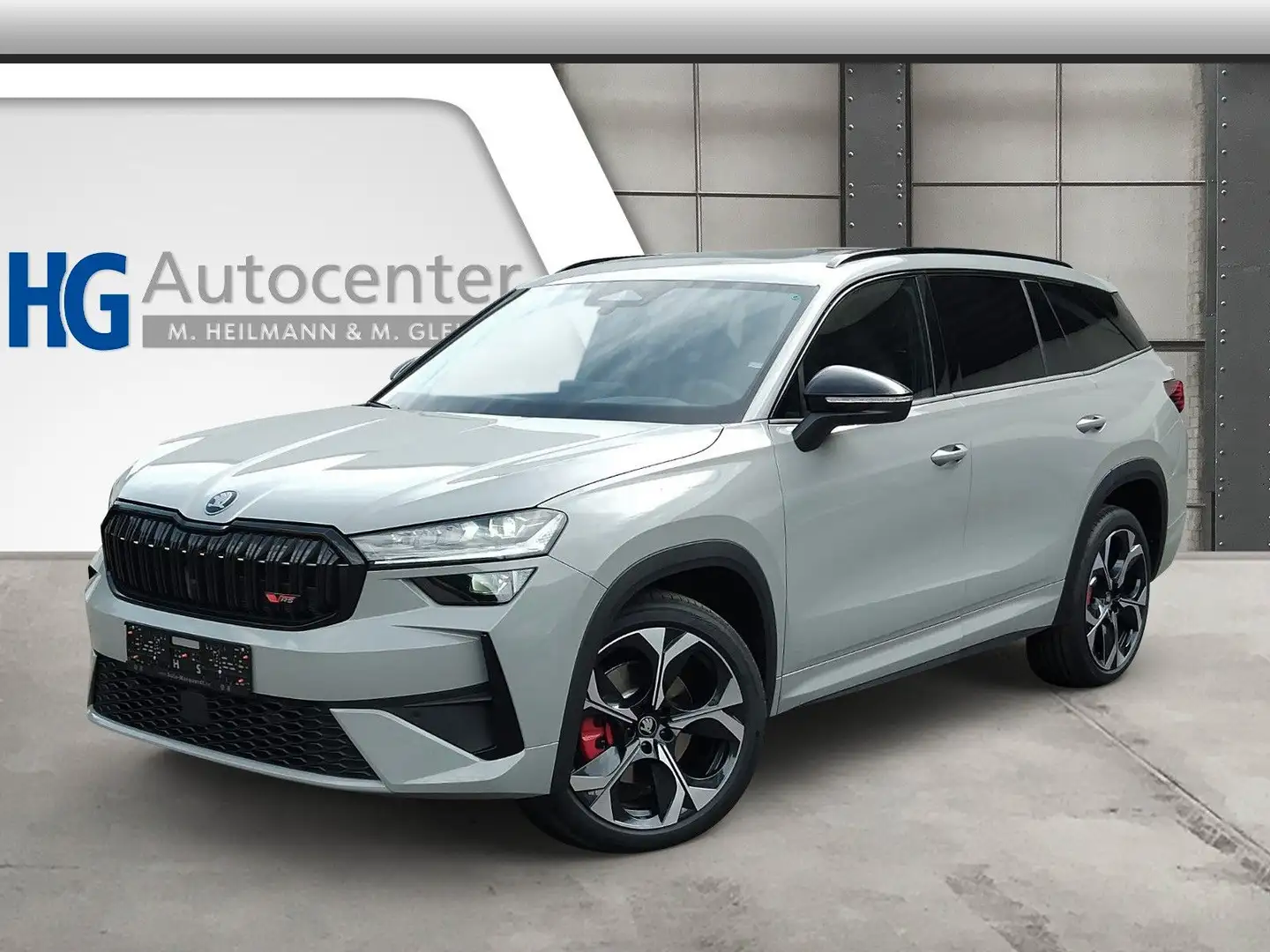 Skoda Kodiaq 2.0TSI RS Pano AHK .Headup Standh.DCC Grau - 1