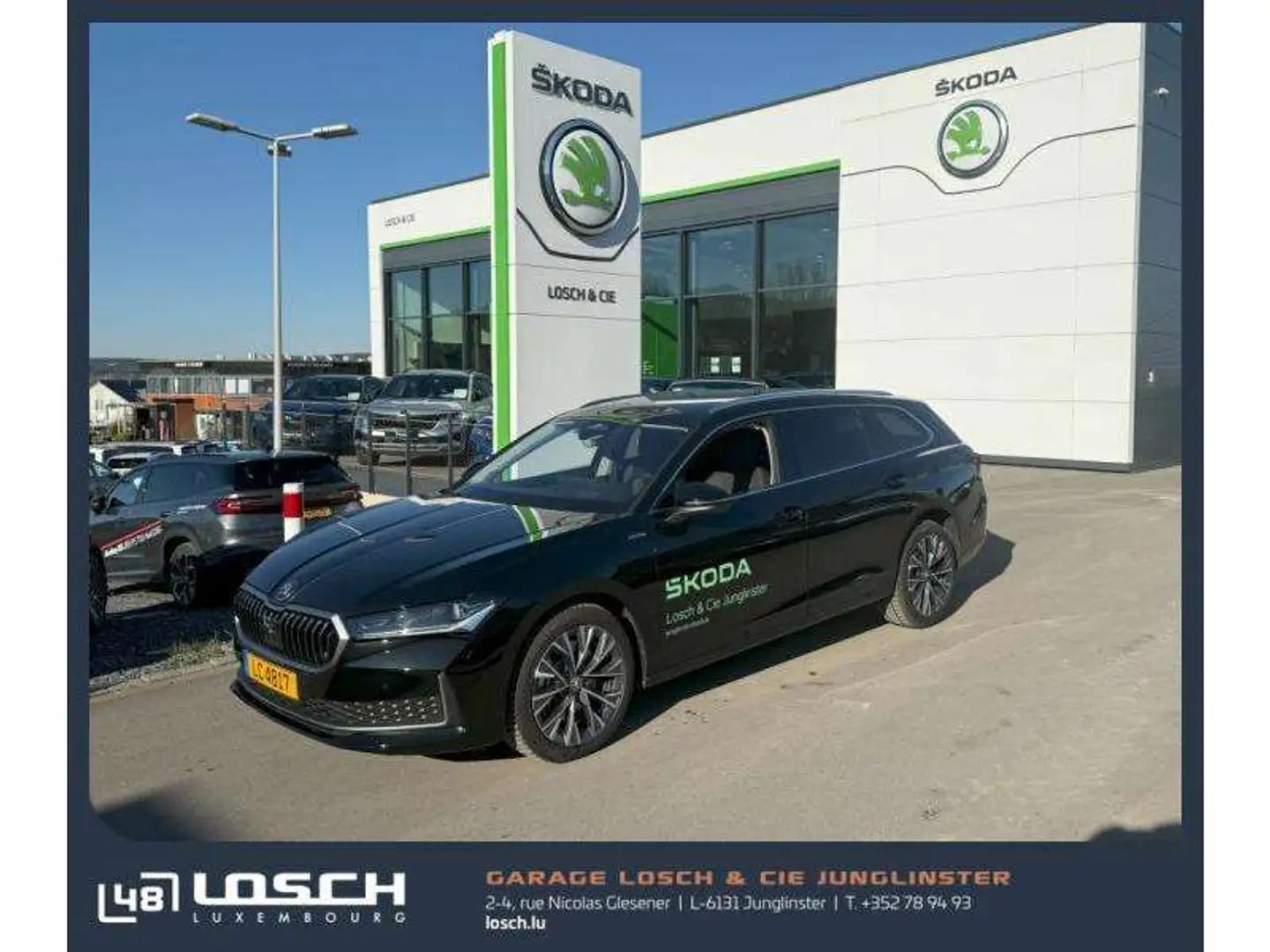 Skoda Superb Combi L\u0026K Noir - 1