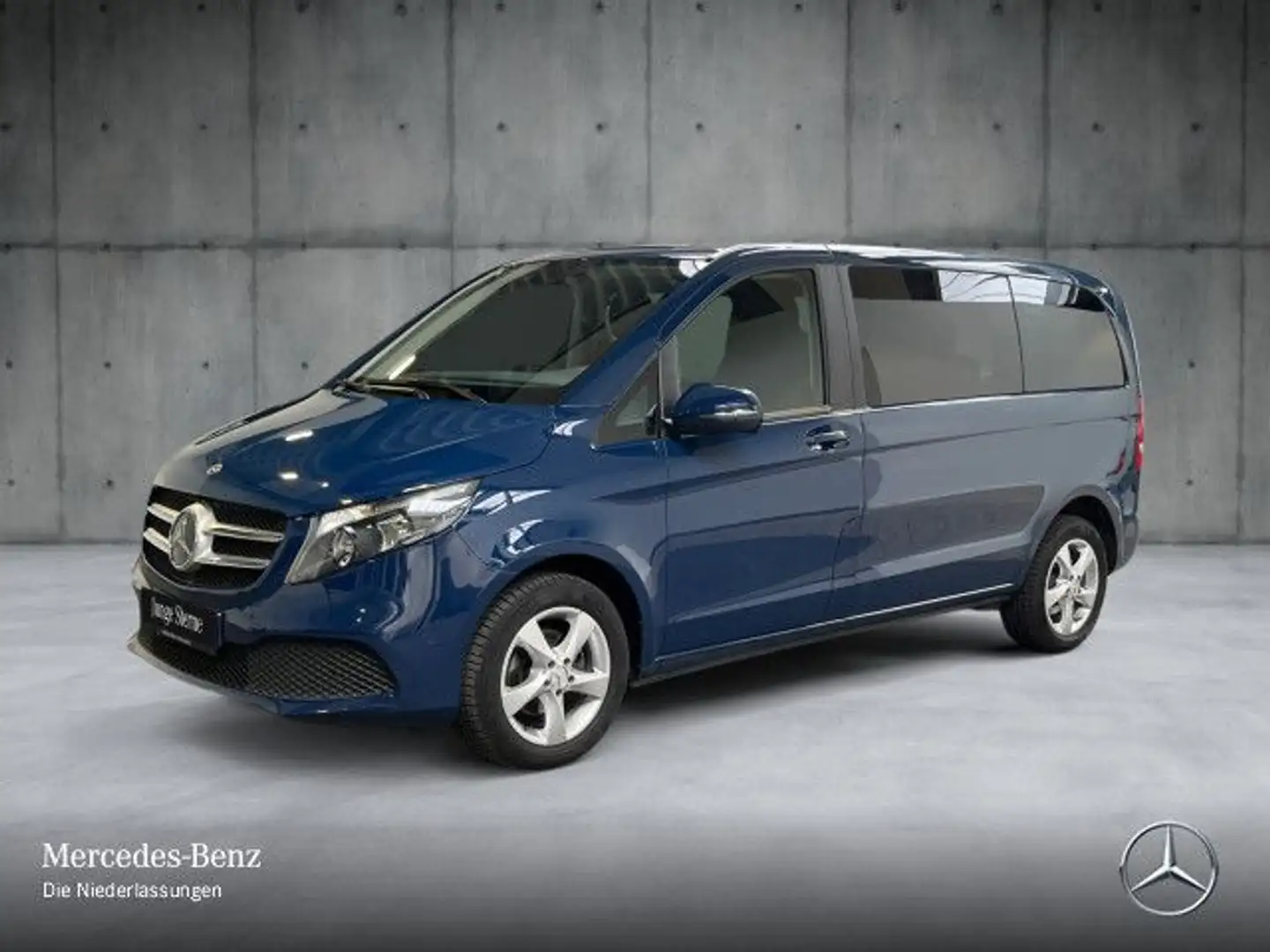Mercedes-Benz V 220 d Kompakt RISE+9G+Kamera+MBUX+Alarm+Klima Bleu - 2