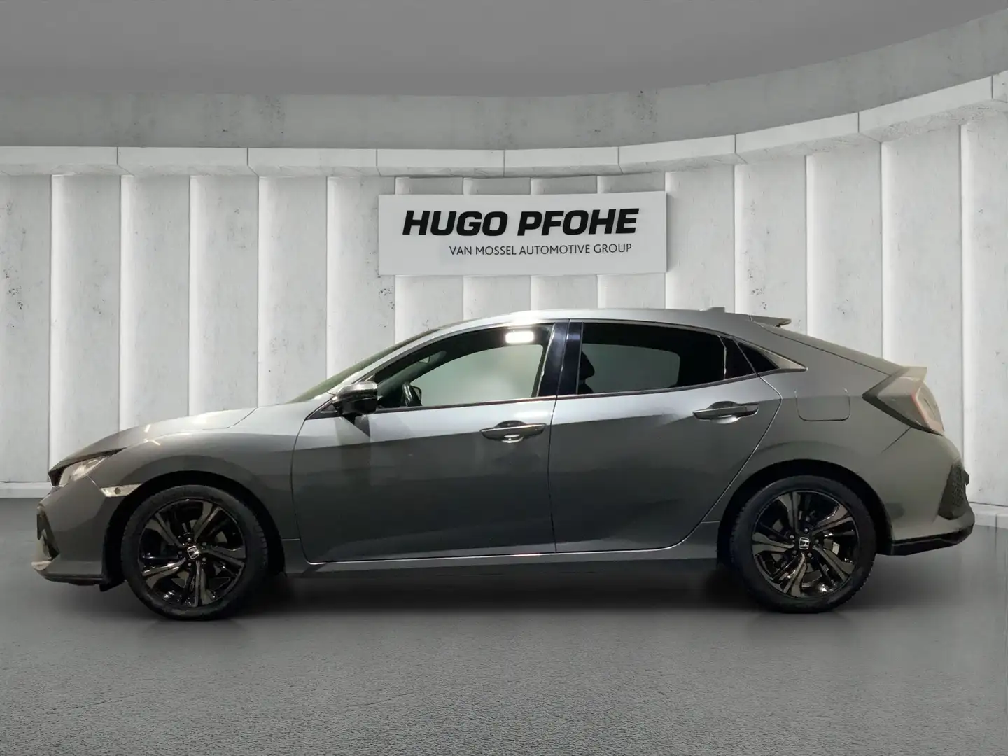 Honda Civic 1.0 VTEC TURBO Elegance | PDC | GJR | ACC Grigio - 2