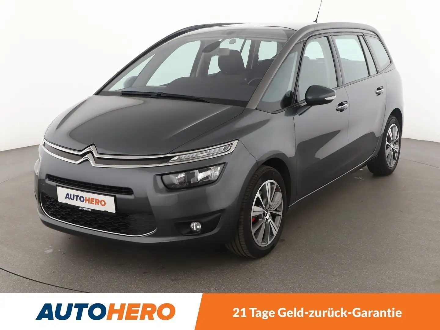 Citroen C4 Picasso 2.0 Blue-HDi Intensive Aut.*NAVI*CAM*SHZ*AHK*ALU* Grau - 1