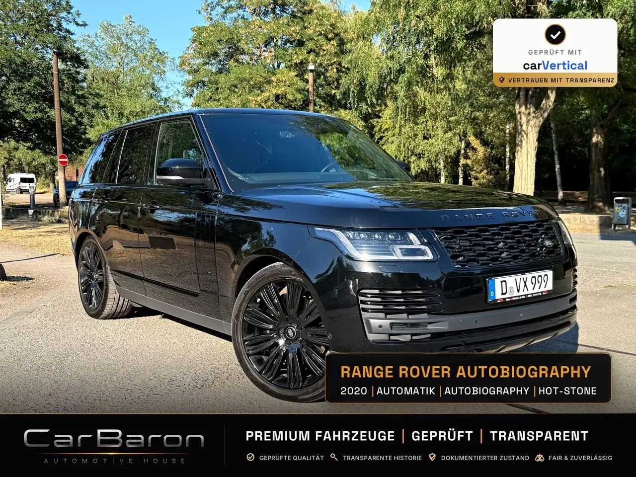 Land Rover Range Rover Autobiography HOT STONE CarPlay AHK, миниатюра 4