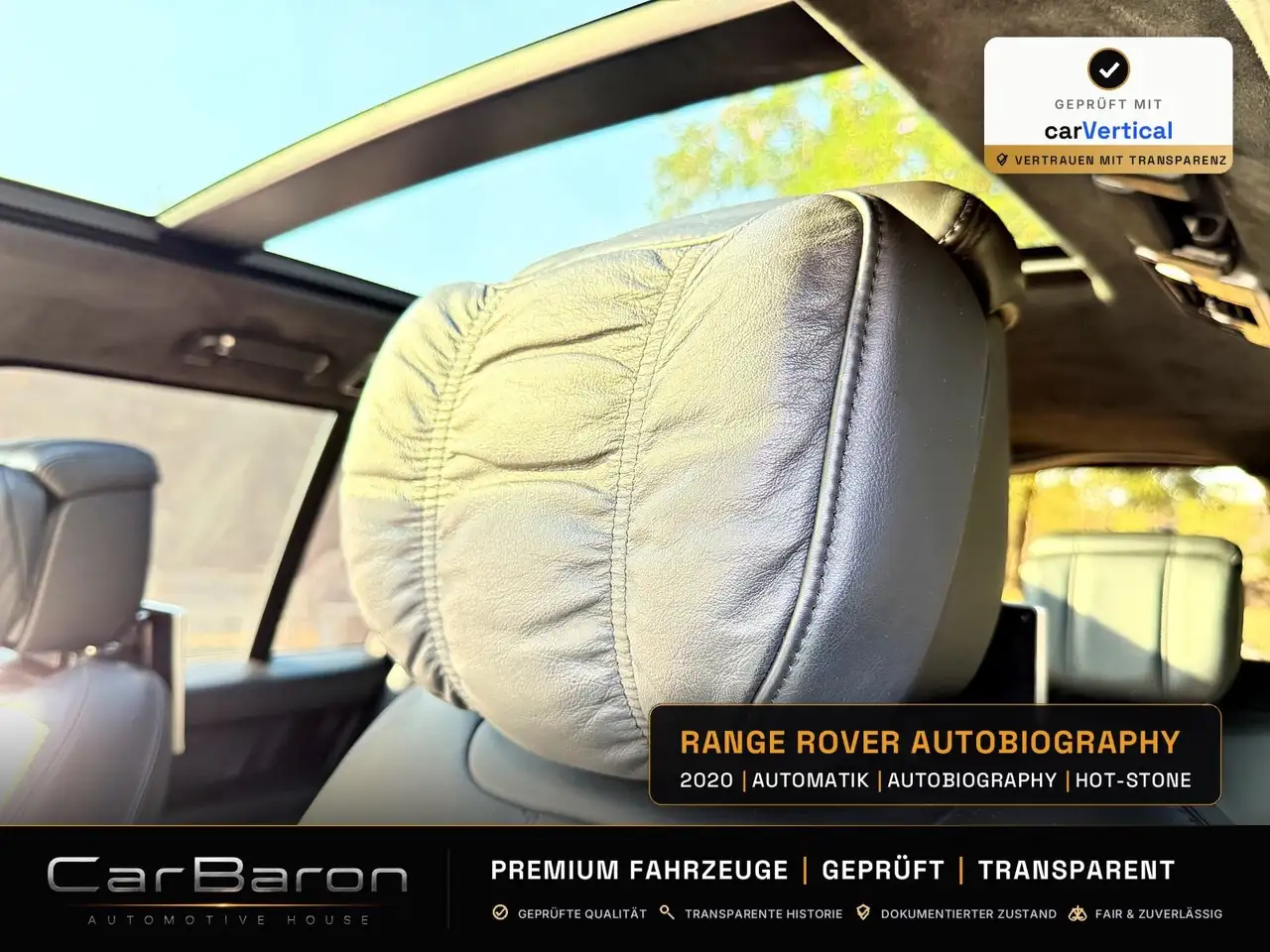 Land Rover Range Rover Autobiography HOT STONE CarPlay AHK, миниатюра 18