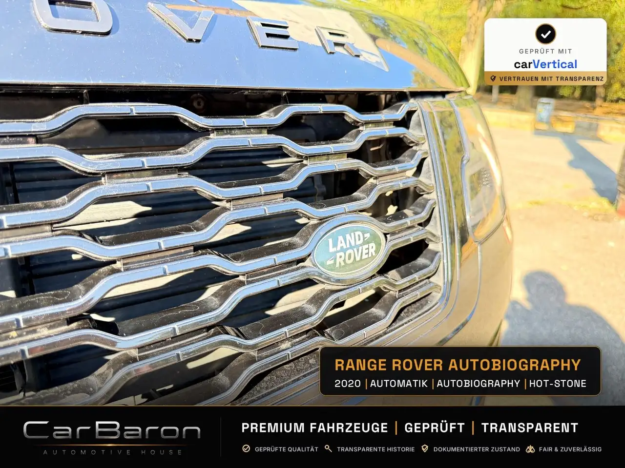 Land Rover Range Rover Autobiography HOT STONE CarPlay AHK, миниатюра 14