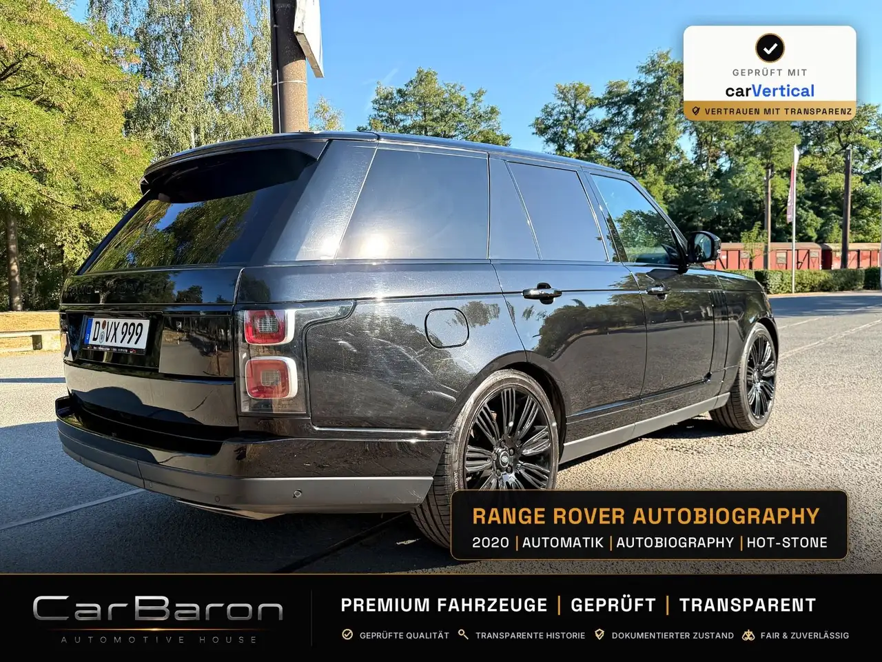 Land Rover Range Rover Autobiography HOT STONE CarPlay AHK, миниатюра 7