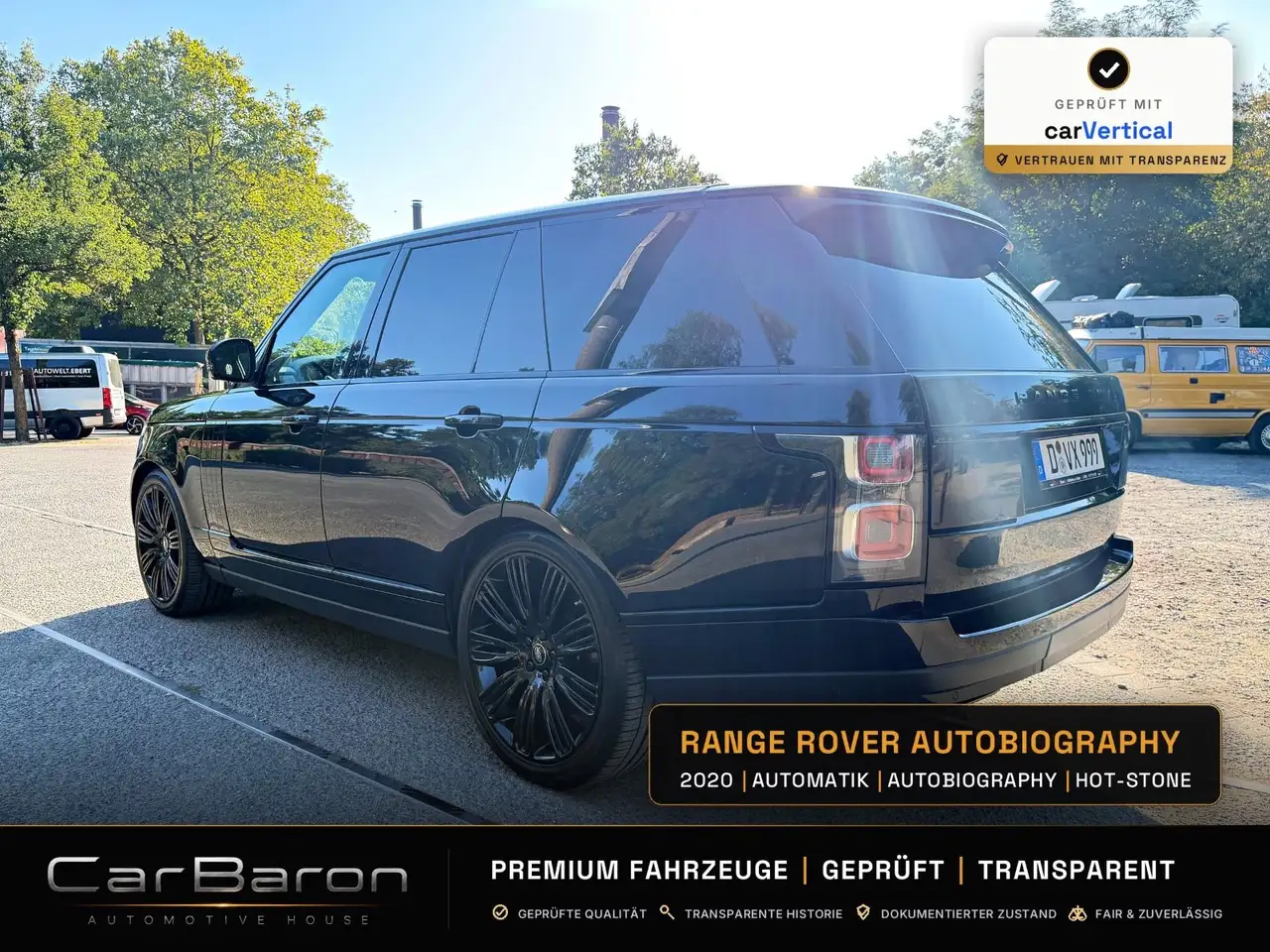 Land Rover Range Rover Autobiography HOT STONE CarPlay AHK, миниатюра 9