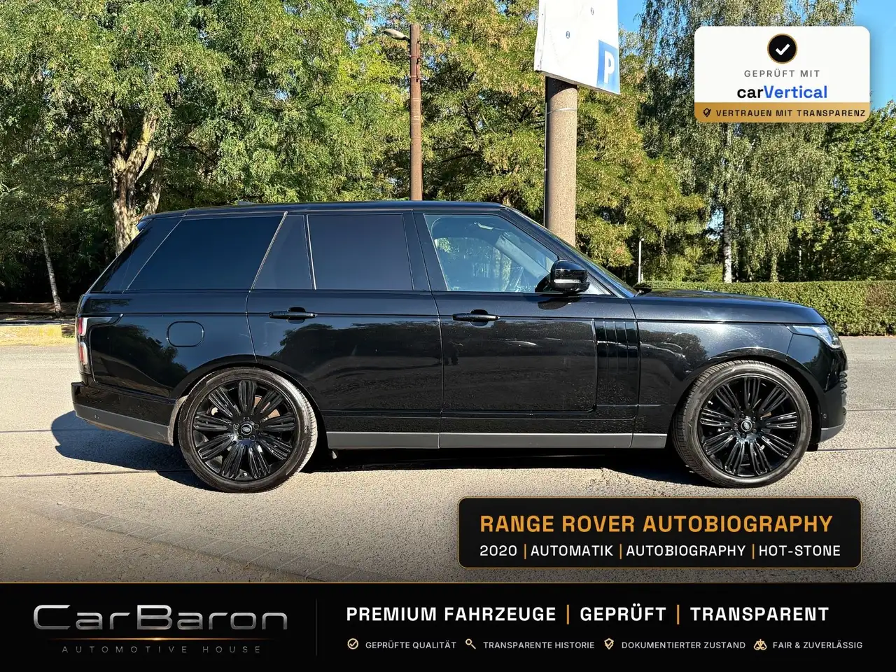 Land Rover Range Rover Autobiography HOT STONE CarPlay AHK, миниатюра 6