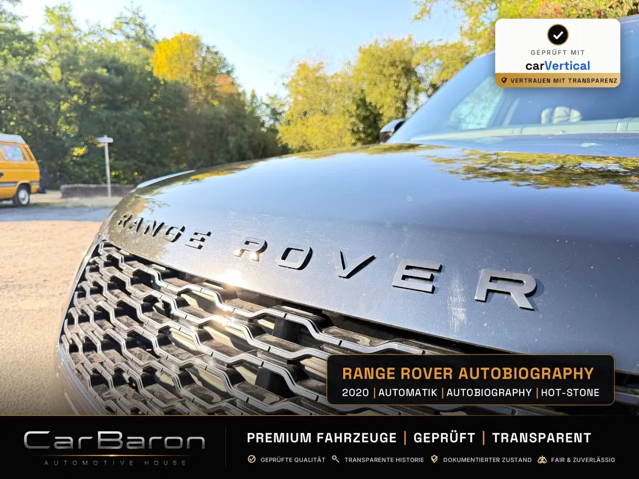 Land Rover Range Rover Autobiography HOT STONE CarPlay AHK, миниатюра 13